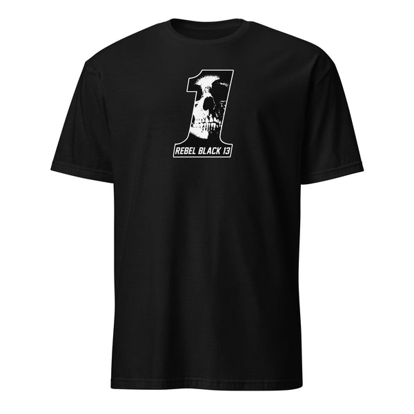 Rebel Black - One Series Skull Short-Sleeve Unisex T-Shirt