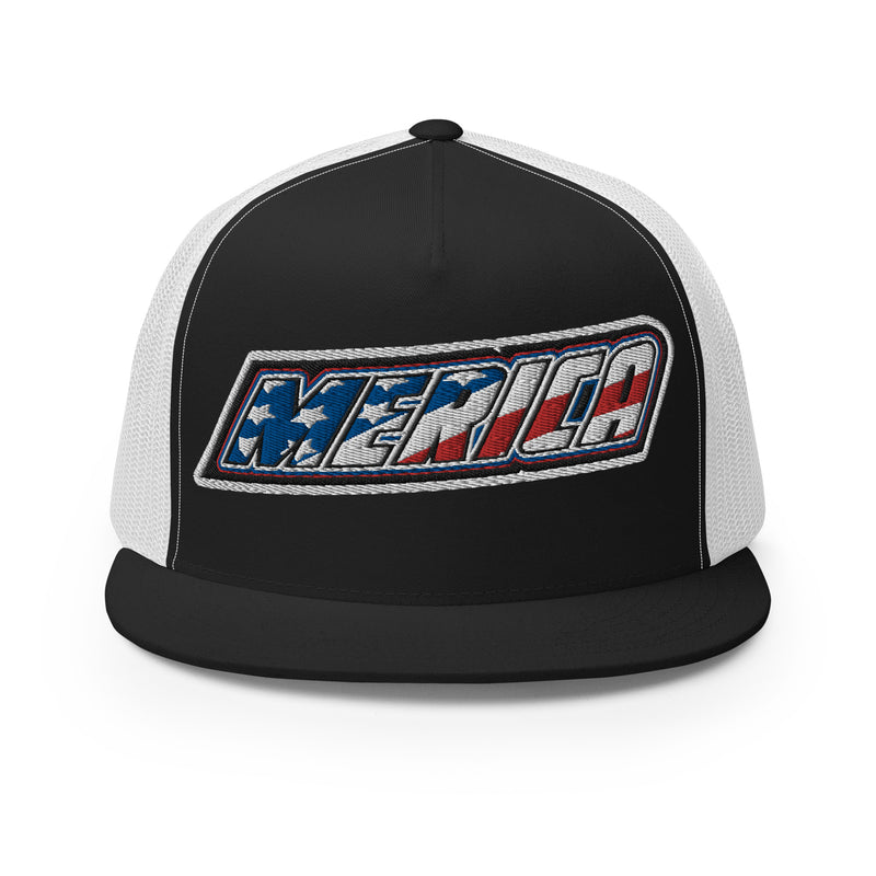 JG Merica Trucker Cap Yupoong 6006