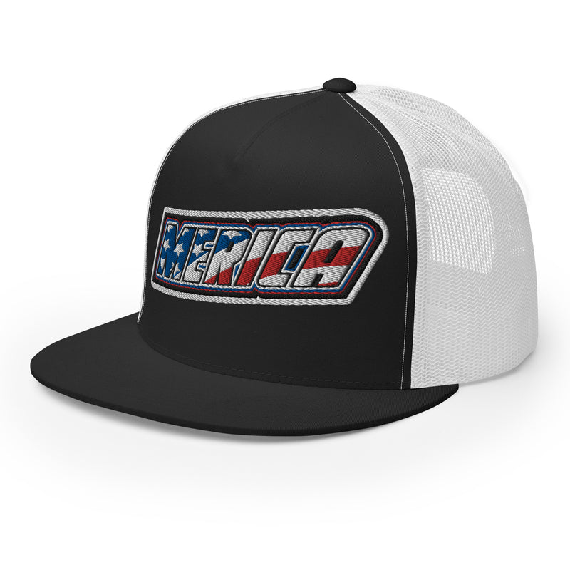 JG Merica Trucker Cap Yupoong 6006