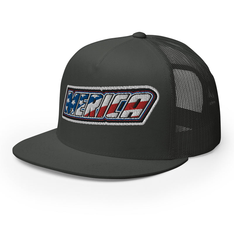 JG Merica Trucker Cap Yupoong 6006