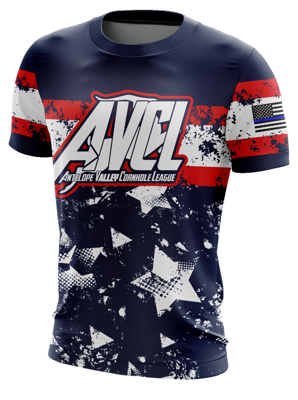 AVCL USA Patriot Cornhole Jersey – Antelope Valley Cornhole League