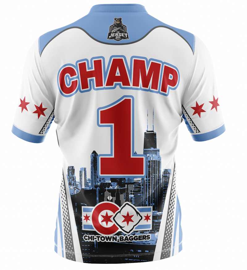 Chi Town Baggers - White Blue