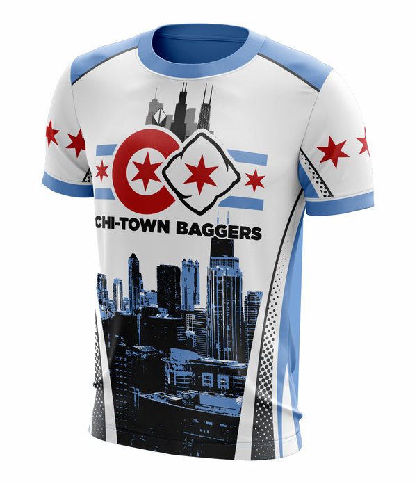 Chi Town Baggers - White Blue