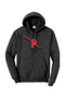 Perfect Pitch The Player Logo Gildan Heavy Blend Hooded Sweatshirt