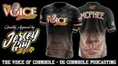 The Voice of Cornhole Jersey – Donny McPhee Edition Face Jersey