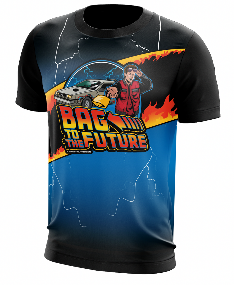 Back to the Future Back in Time Men's Crew Straight Down Sublimation –  Back to the Future™