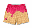 Perfect Pitch 5.5" Inseam Baseball Shorts Waffle Drip