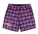 Perfect Pitch 5.5" Inseam Baseball Shorts Hat Gloves Black