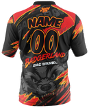 Badgerland Brawl Red Yellow