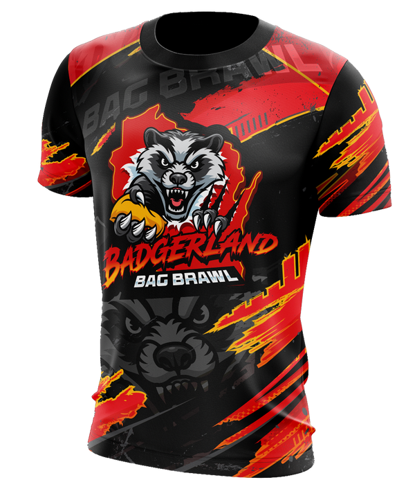 Badgerland Brawl Red Yellow