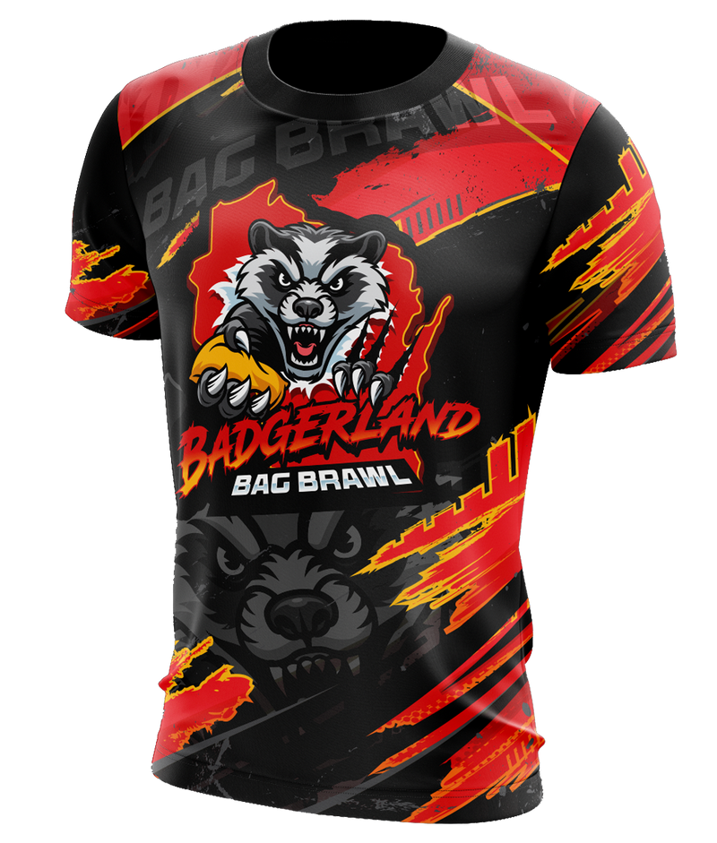 Badgerland Brawl Red Yellow