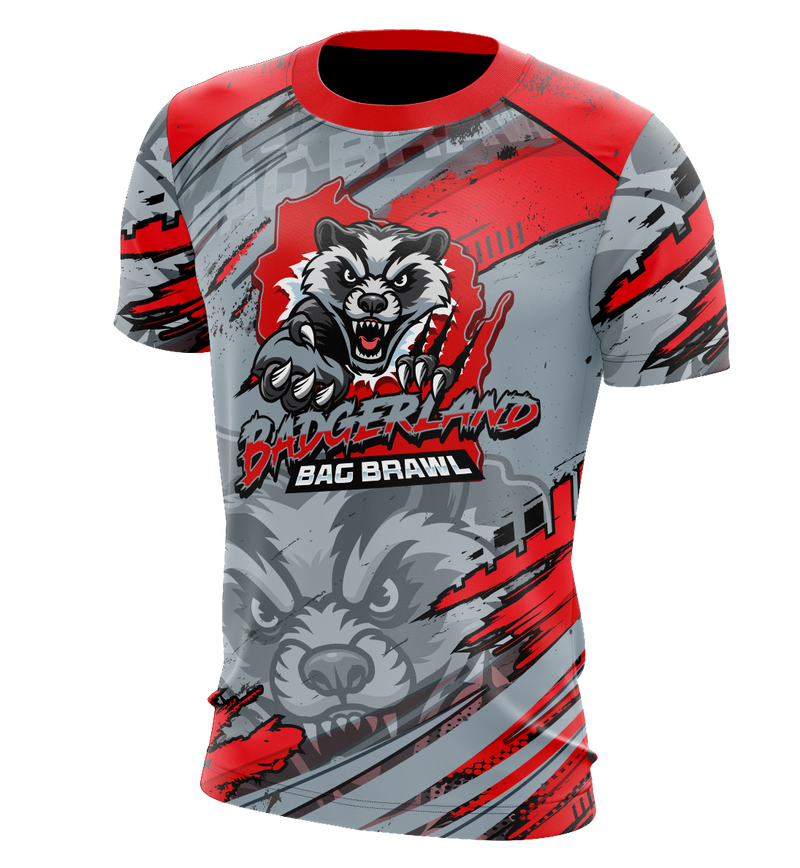Badgerland Brawl Red Grey 2025