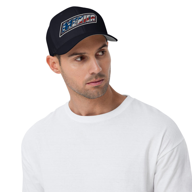 JG Merica FlexFit Structured Twill Cap