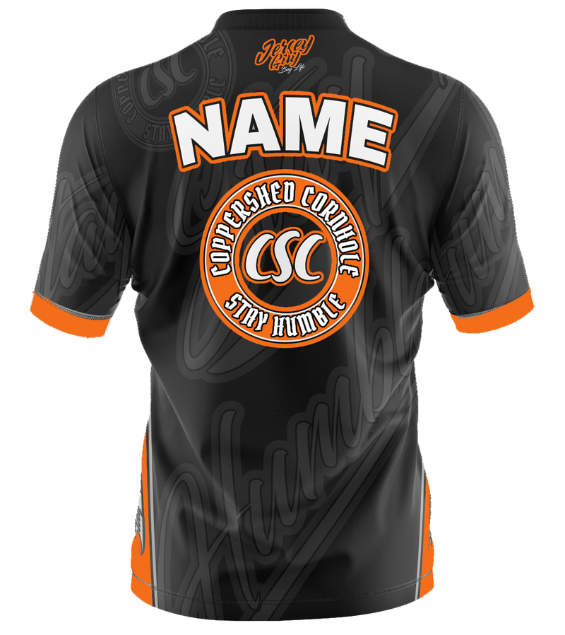 Coppershed Cornhole Jersey Orange
