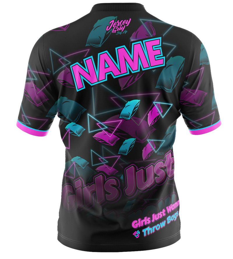 Girls Just Wanna Throw Bags Jersey