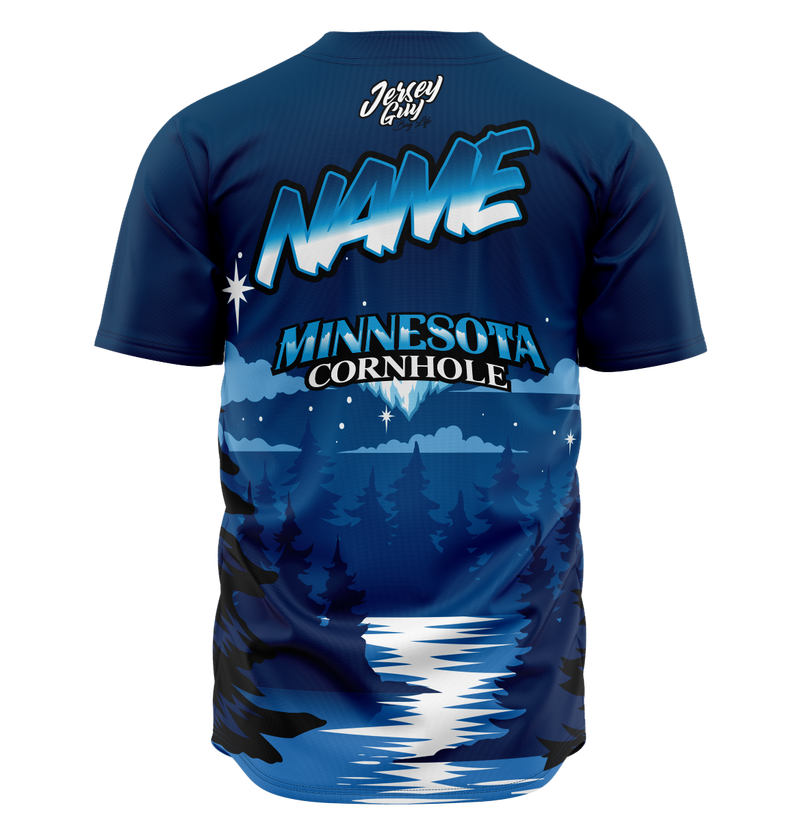 Minnesota 2025 - Button Up Baseball Blue