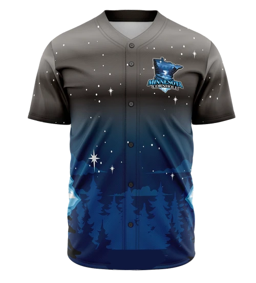 Minnesota 2025 - Button Up Baseball Dark