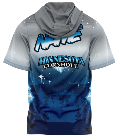 Minnesota Cornhole 2025 Light Hooded Crew