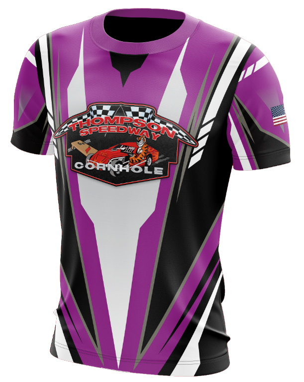 Thompson Speedway Cornhole Purple