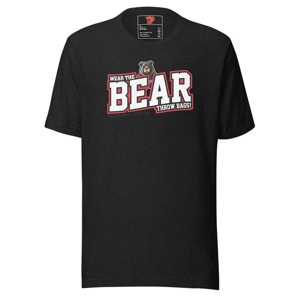 Wear The Bear Throw Bags Unisex t-shirt