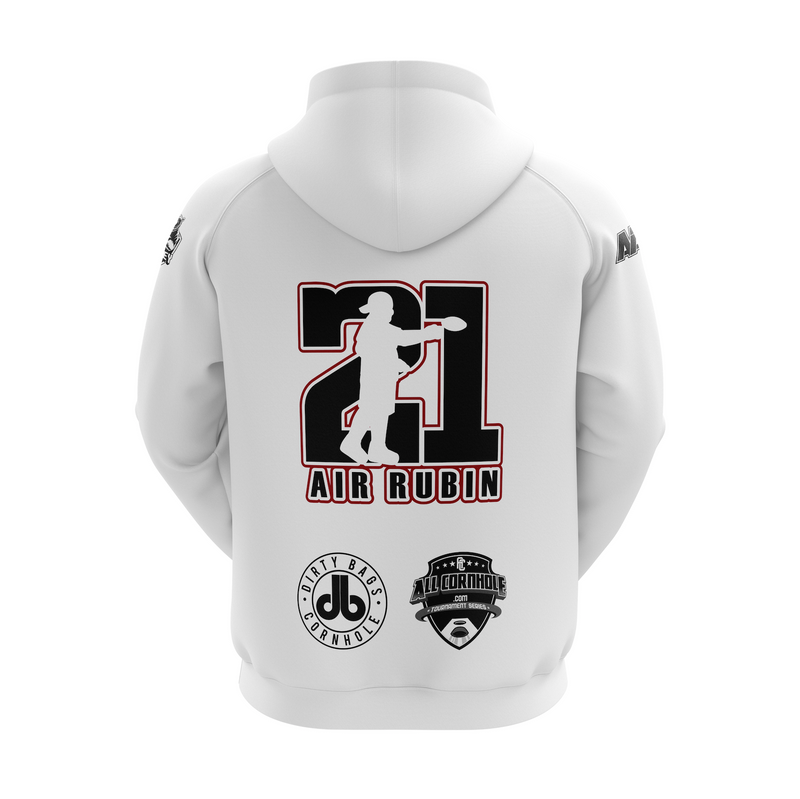 Jay Rubin JG Signature Pro Series Model Hoody - White