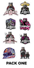 Jersey Guy and Jersey Guy Collab Sticker Packs